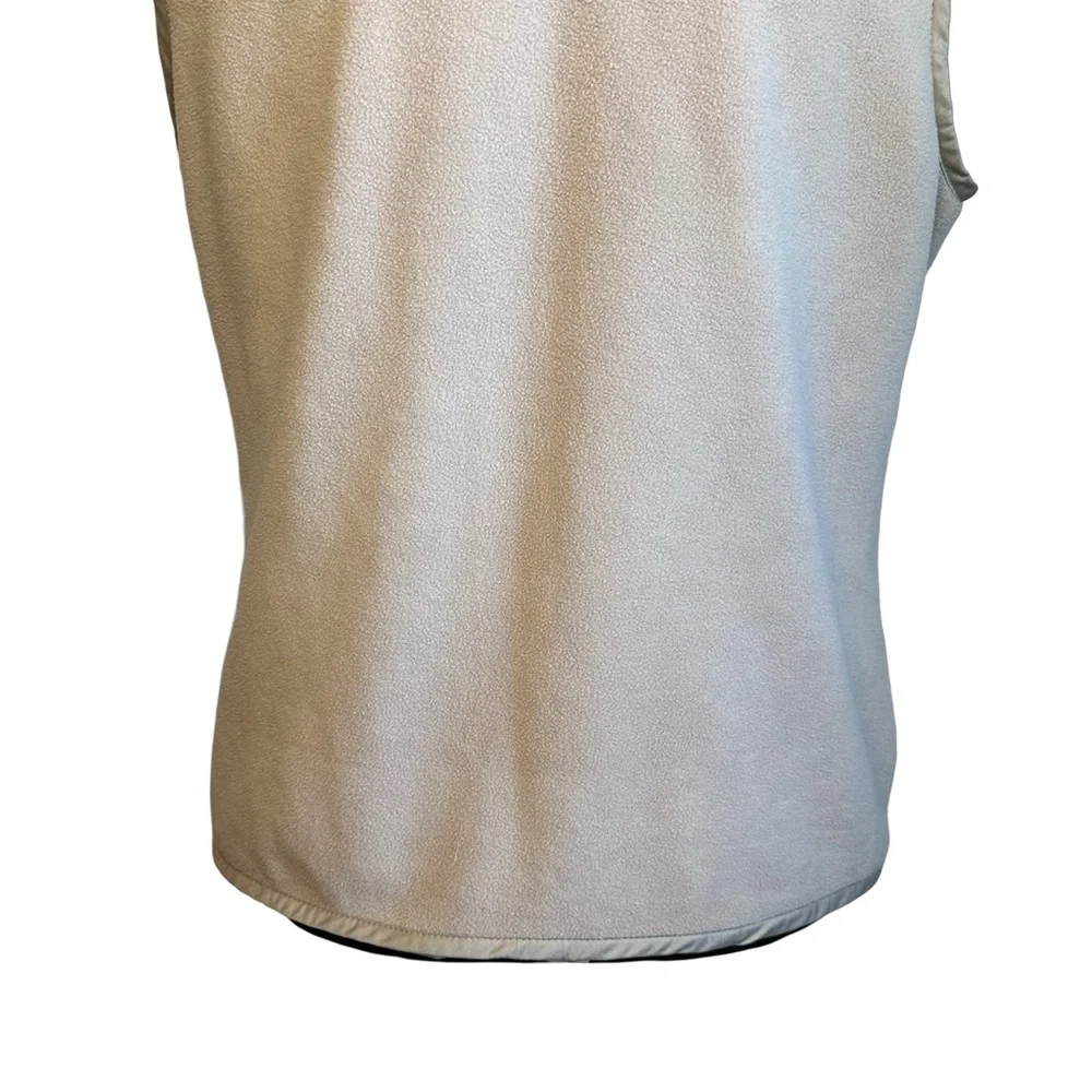 Nike Golf Women’s Taupe Beige Therma Fit Fleece Golf Vest Size Medium 8-10